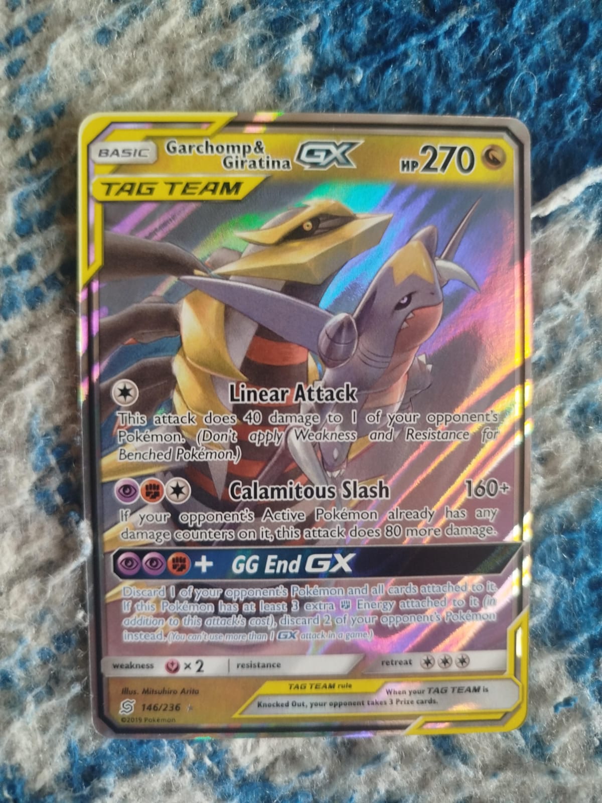 ポケモンカード Garchomp & Giratina GX 英語 Garchomp & Giratina GX - TCGmatch Chile