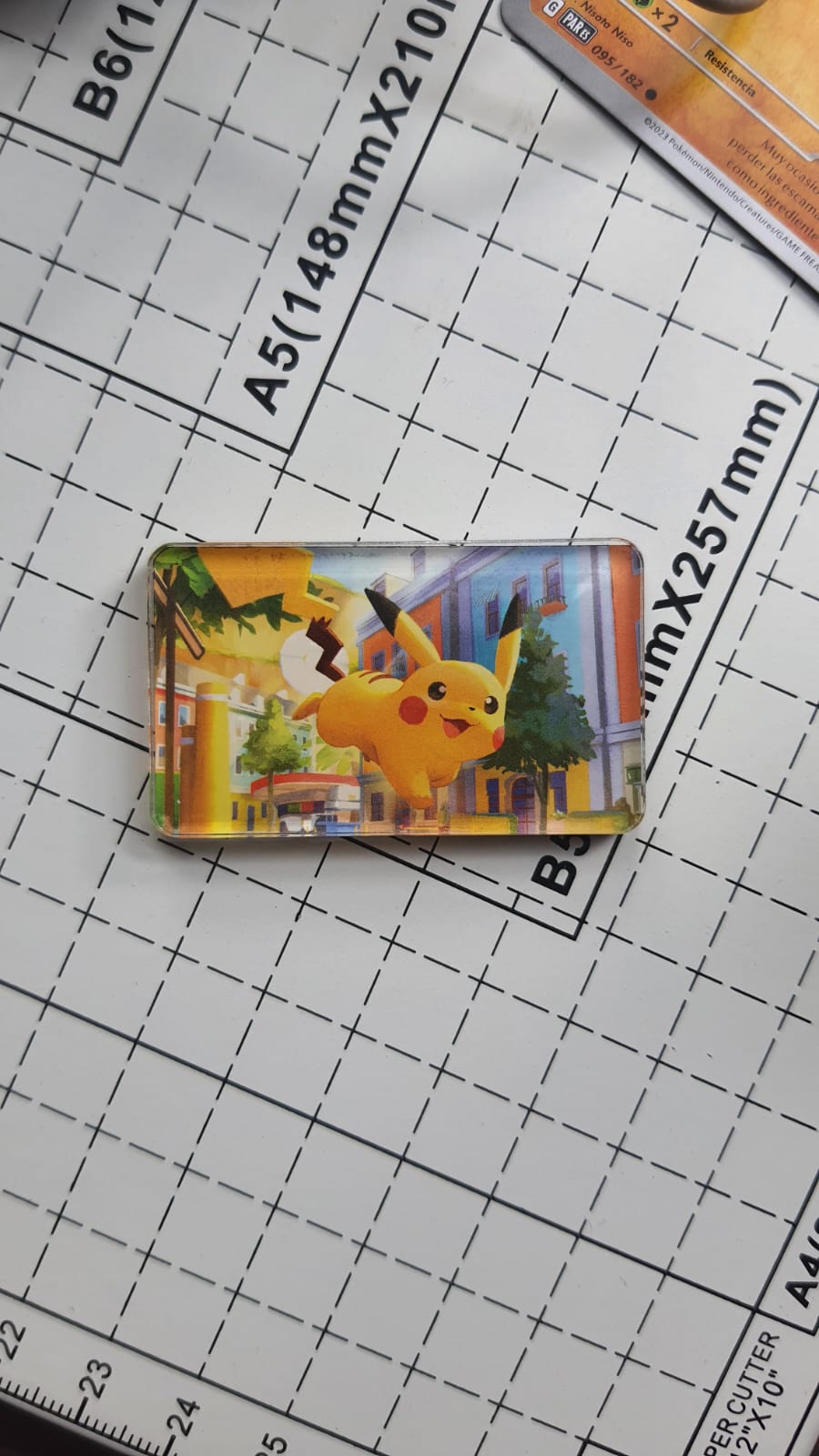 Imán Pikachu TCG