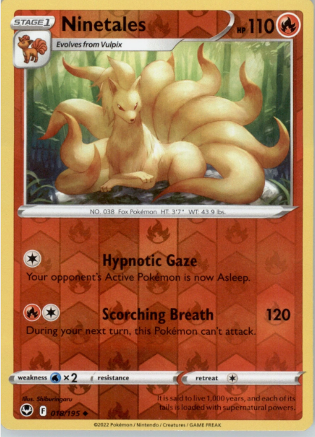 Ninetales #30 Pokemon Astral Radiance