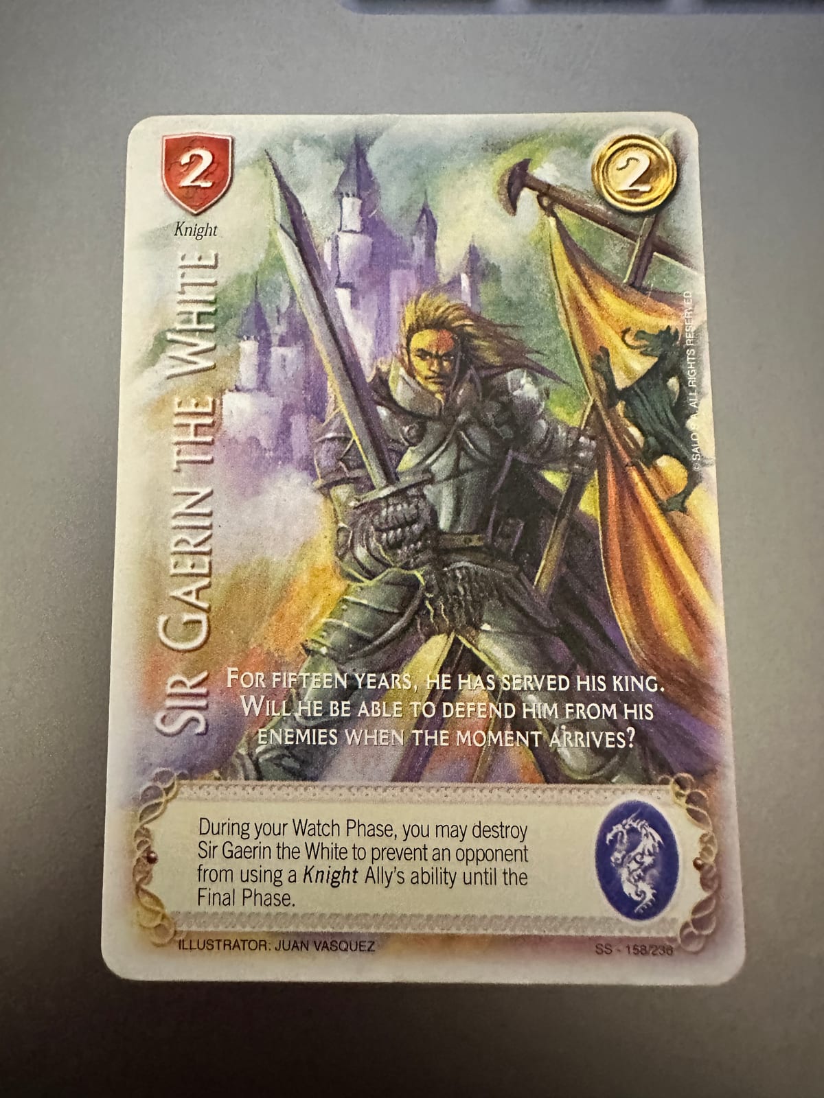 Sir Gaerin The White - Mitos y Leyendas