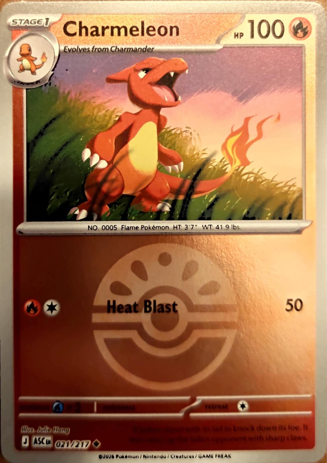 Charmeleon [Ball] #21 Pokemon Ascended Heroes 