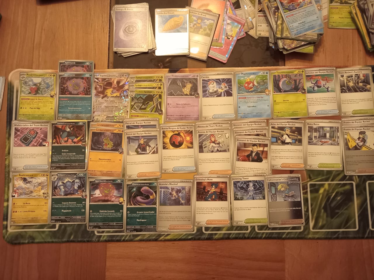 Cartas Equipo Rockets
