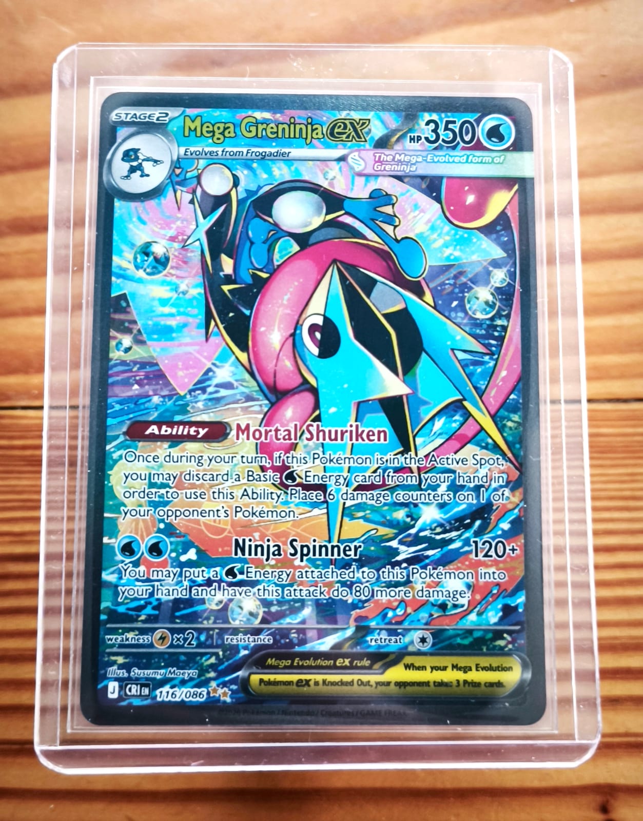 Mega Greninja ex - 116/086 - TCGmatch Chile