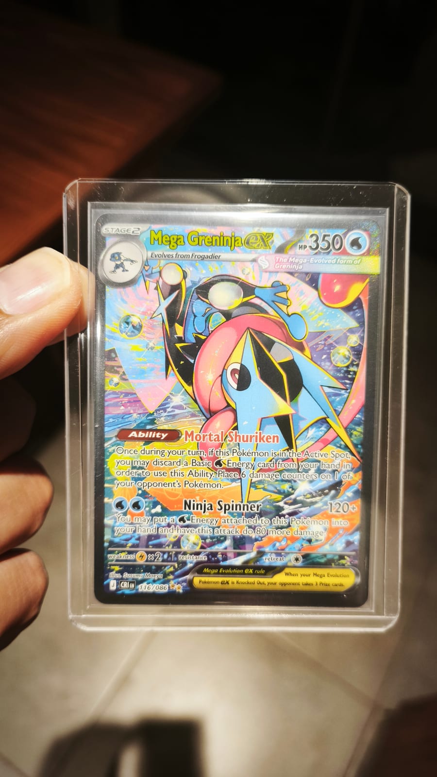 Mega Greninja ex - 116/086 - TCGmatch Chile