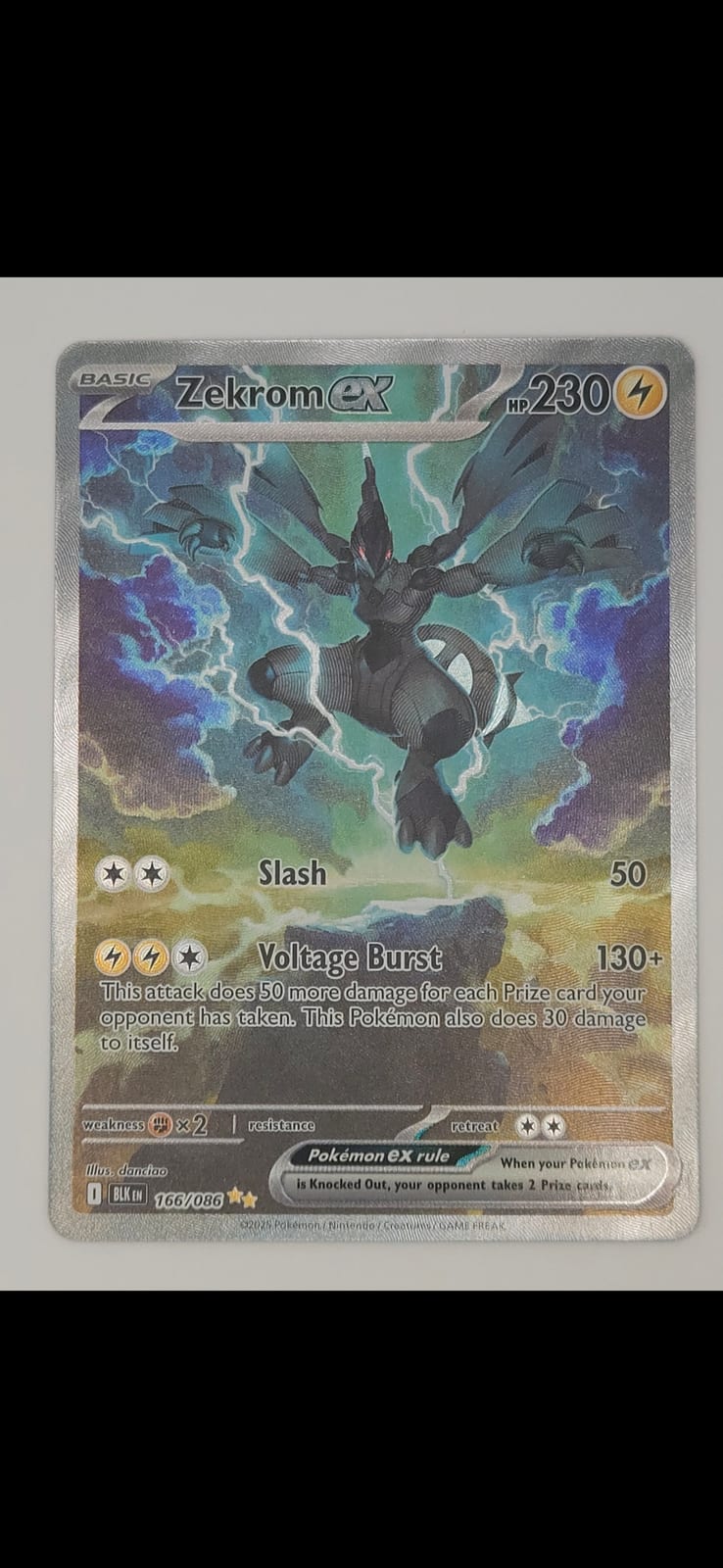 Zekrom ex - 166/086 - TCGmatch Chile