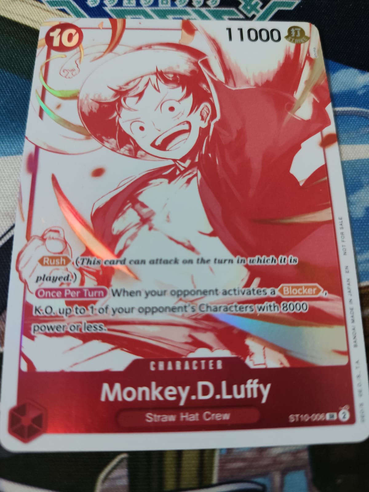 Monkey.D.Luffy - ST10-006 (3rd Anniversary Treasure Campaign Pack)