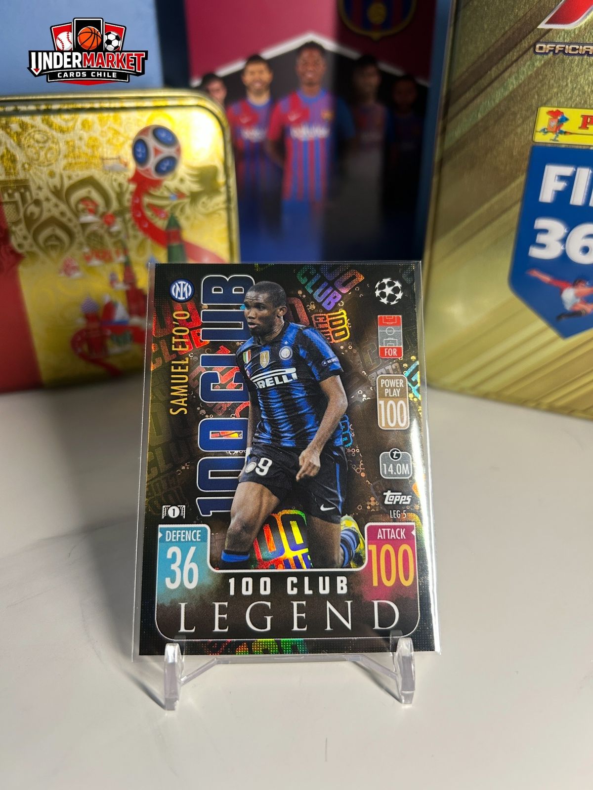 SAMUEL ETO’O ⚫🔵 | 100 CLUB LEGEND – INTER