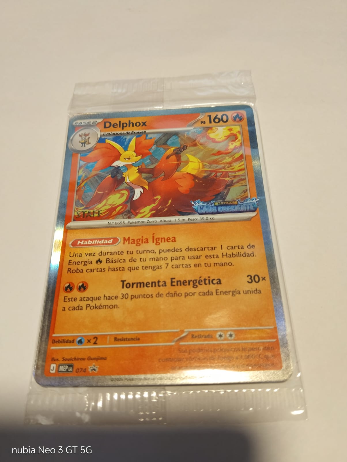 Pack Promos Staff Caos Creciente