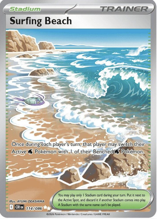 Surfing Beach - TCGmatch Chile