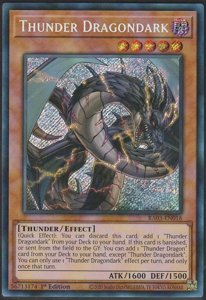 Thunder Dragondark (SeR) (RA03-EN018)