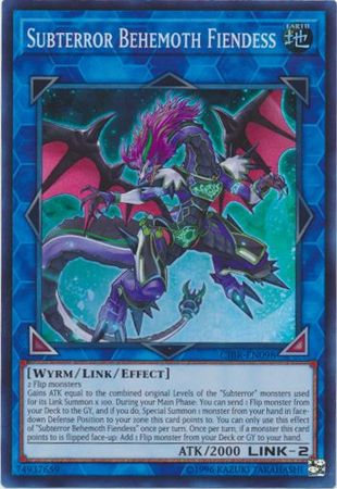 CIBR-SP098 - Behemoth del Subterror Chica demonio - Super Rare Unlimited