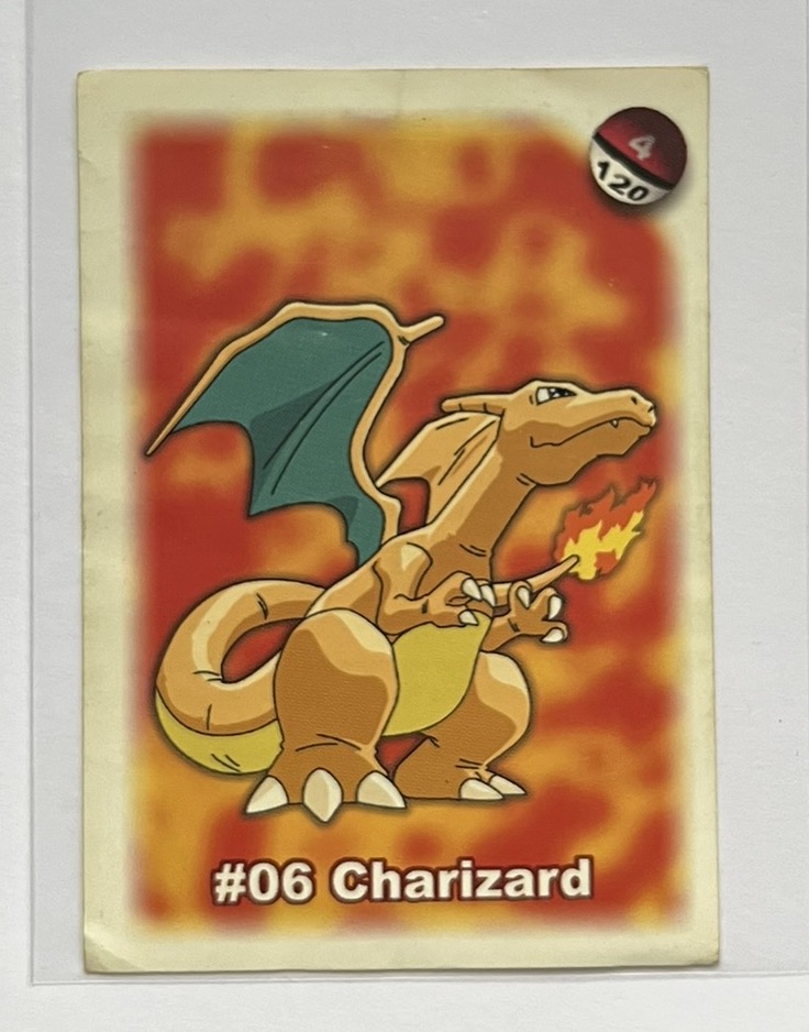 Lámina Pokémon Charizard #06 Panini