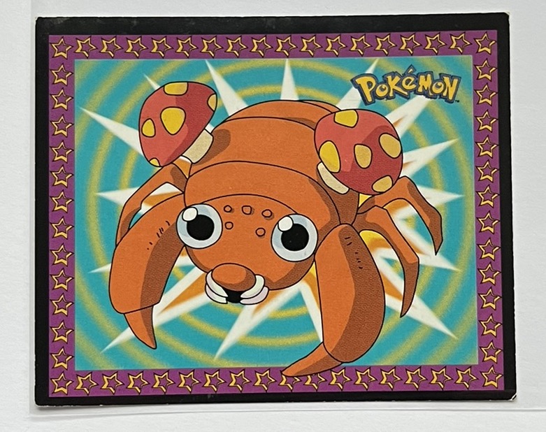 Lámina Pokémon Paras #118 Salo 