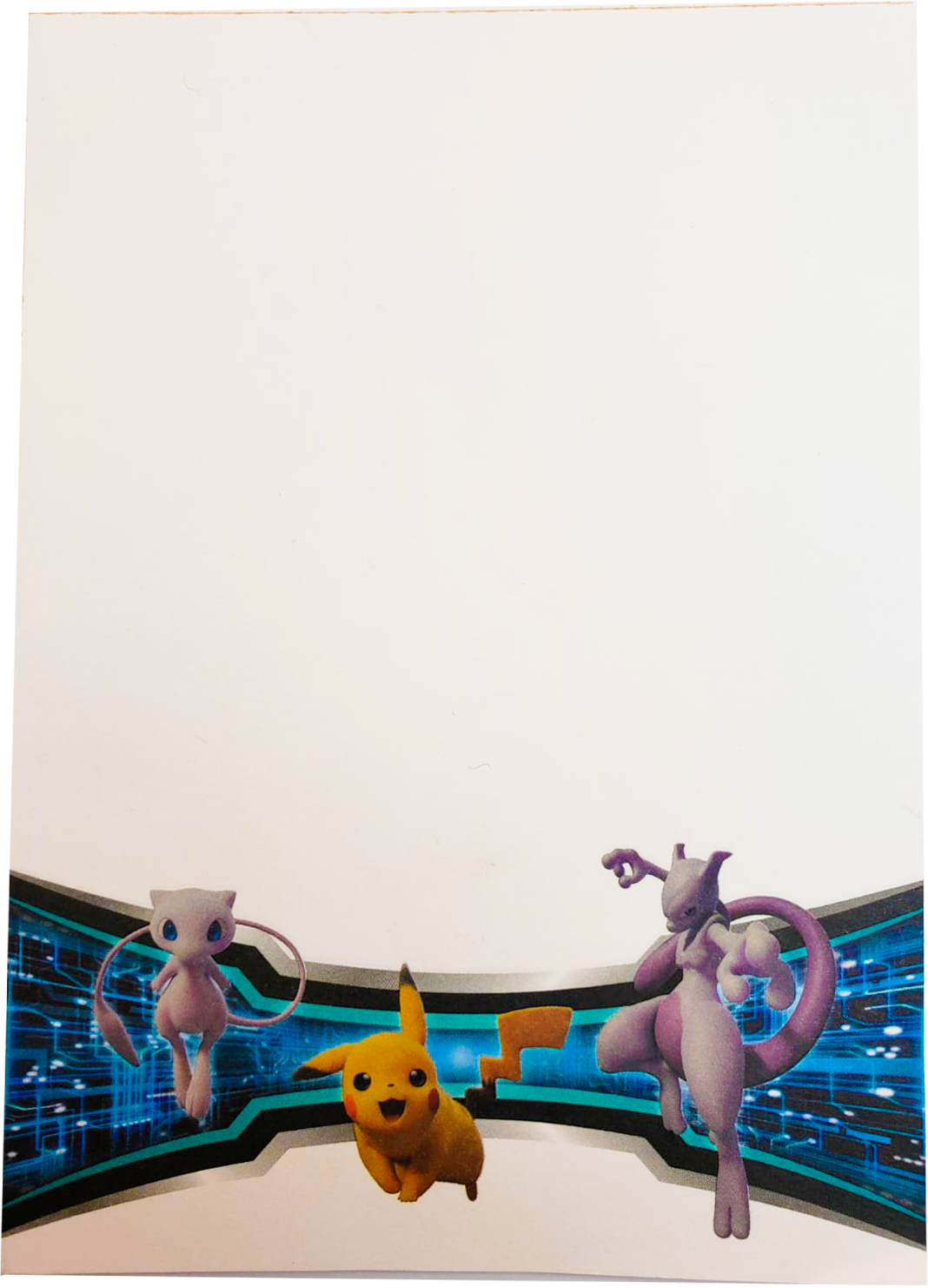 Cuadernillo Pikachu, Mew & Mewtwo 