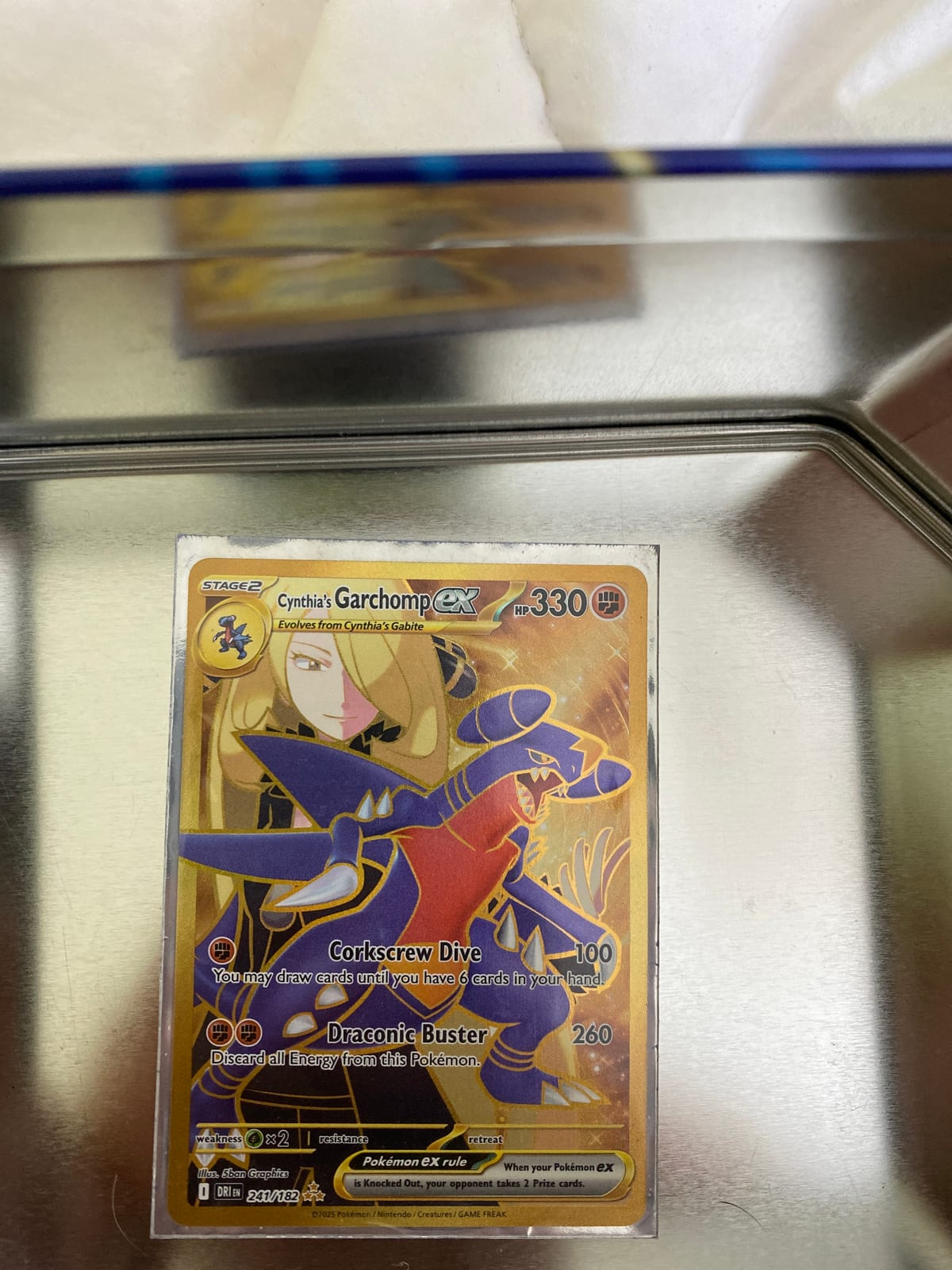 Cynthia’s Garchomp ex #241