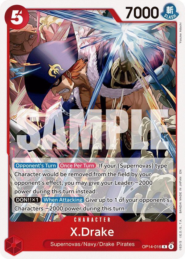 X.Drake (OP14-016)