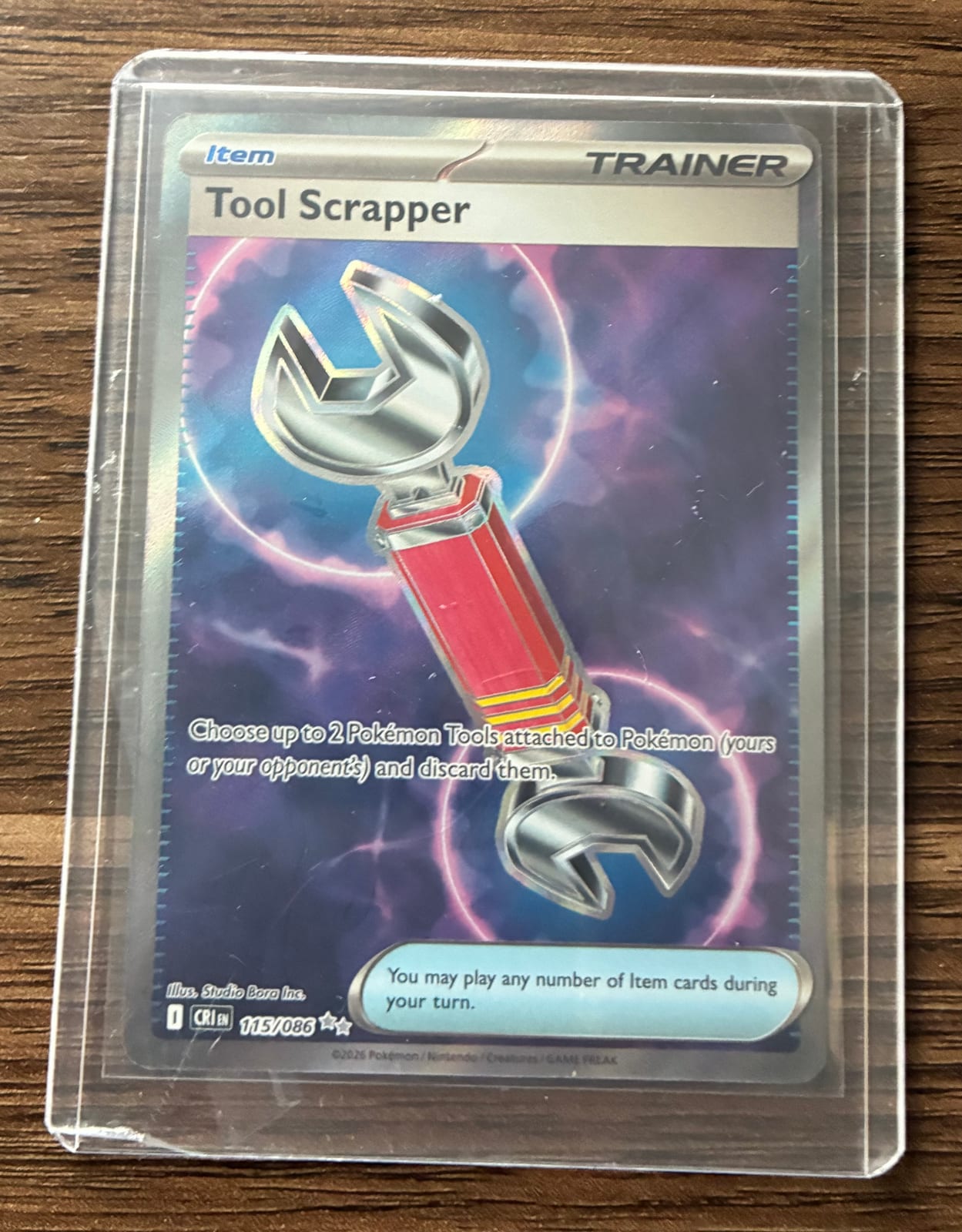 tool scrapper pokemon card 115/086 Near Mint Uncommon Card Type Secret Rare Gold Pokmon Cards