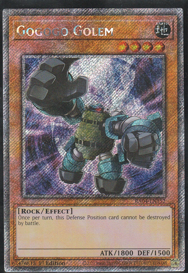 Gogogo Golem (PSR) (RA04-EN152)