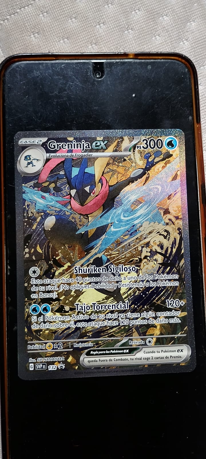 Greninja ex - 132 - TCGmatch Chile