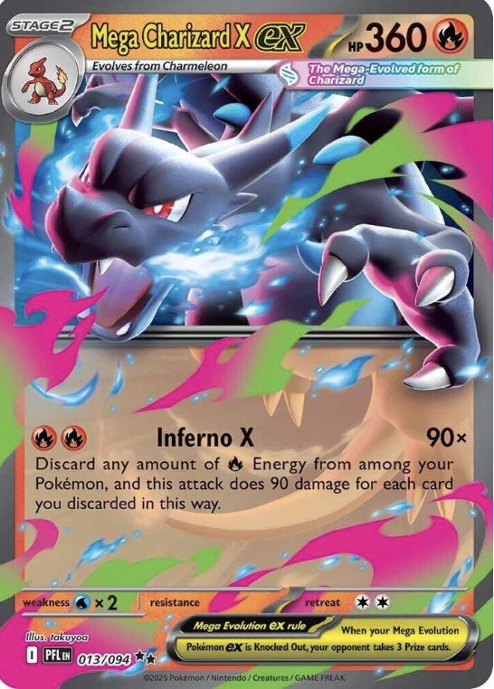 MEGA CHARIZARD X ex トレーディングカード Mega Charizard X ex - TCGmatch Chile