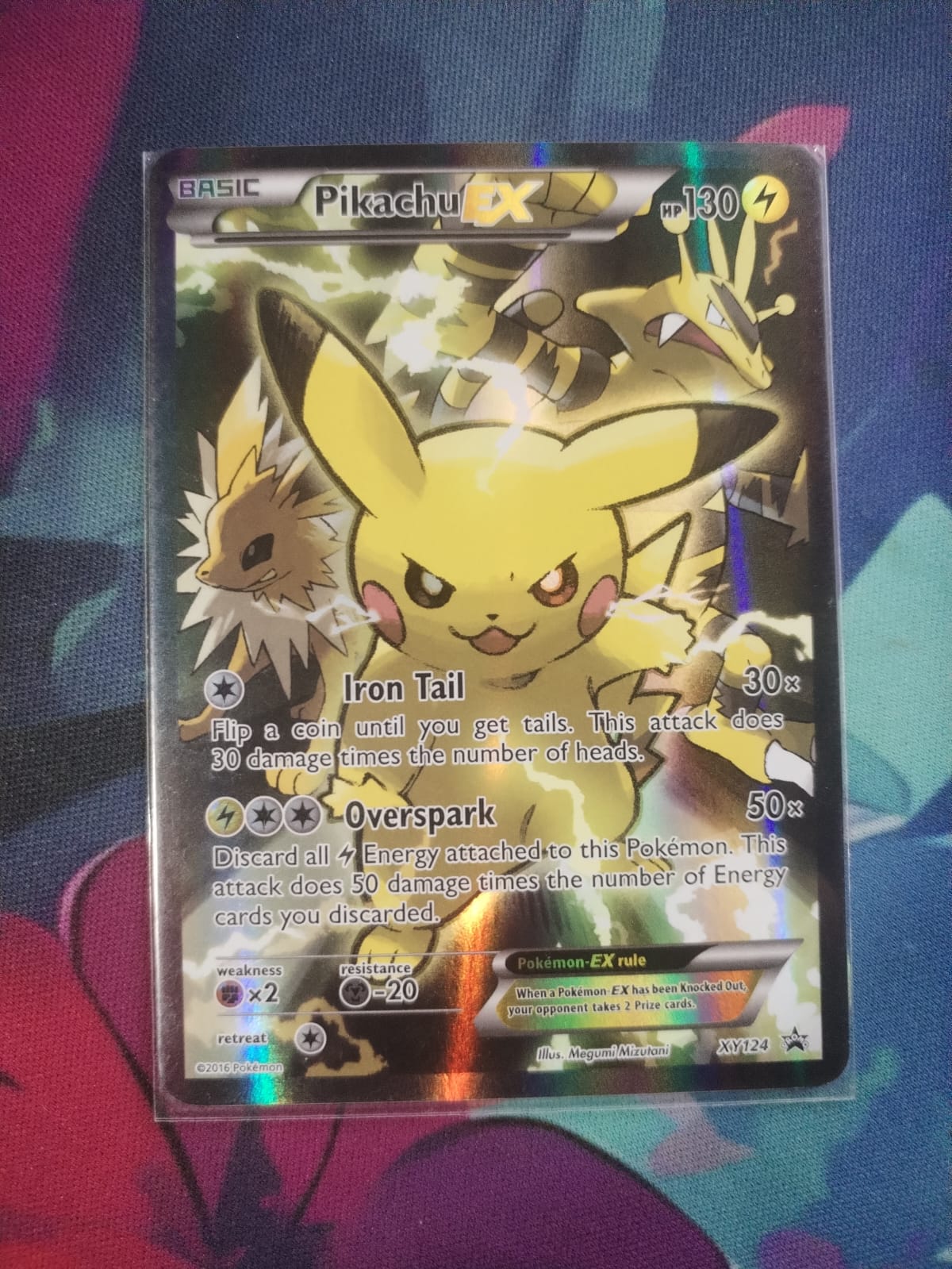 Pikachu EX - XY124 - TCGmatch Chile