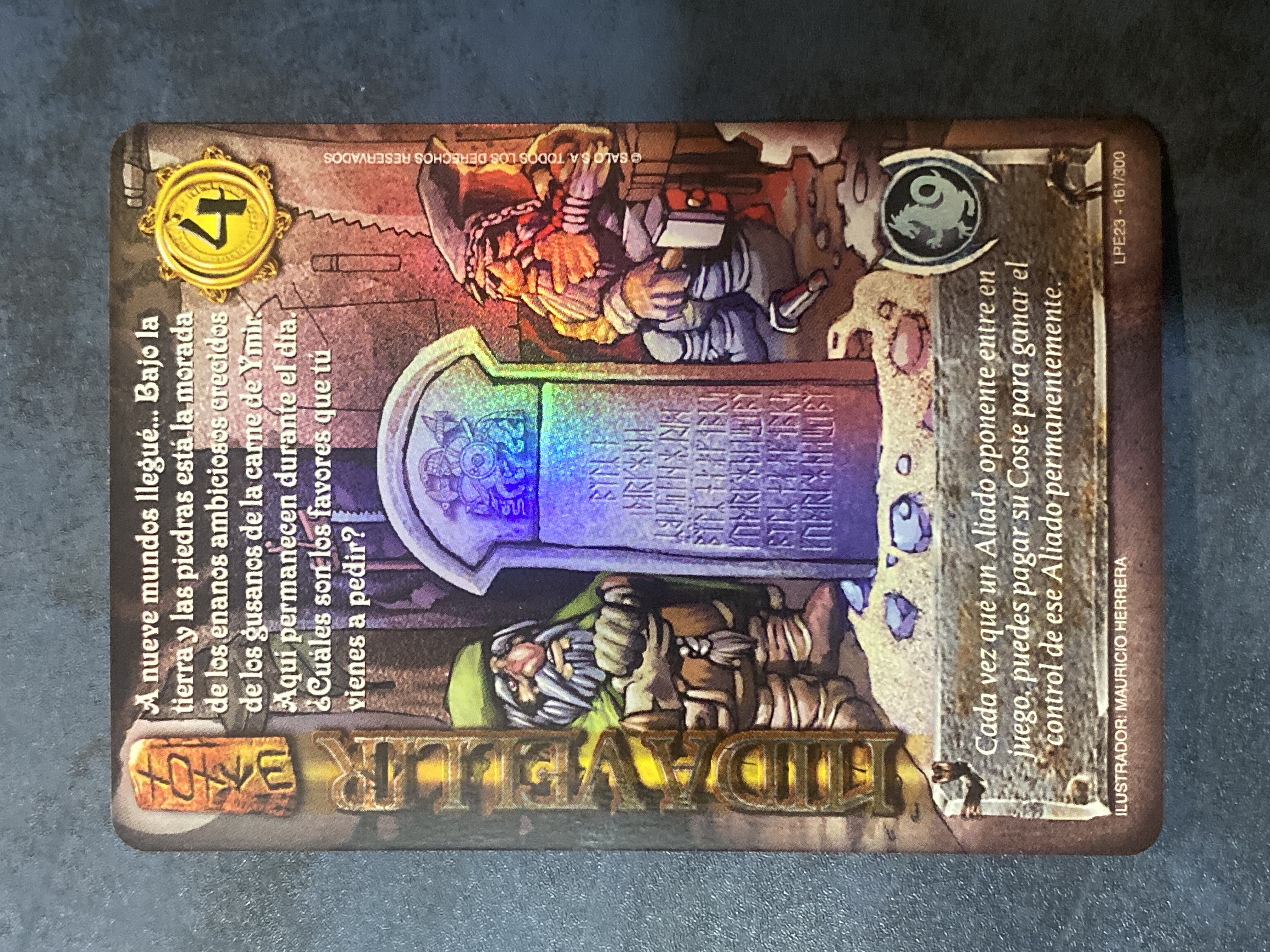 Nidavellir - LPE23-161/300 - Leyendas Primera Era versión 2023