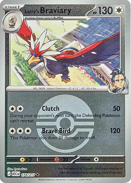 Larry's Braviary (Poke Ball) - ME: Ascended Heroes (ASC)