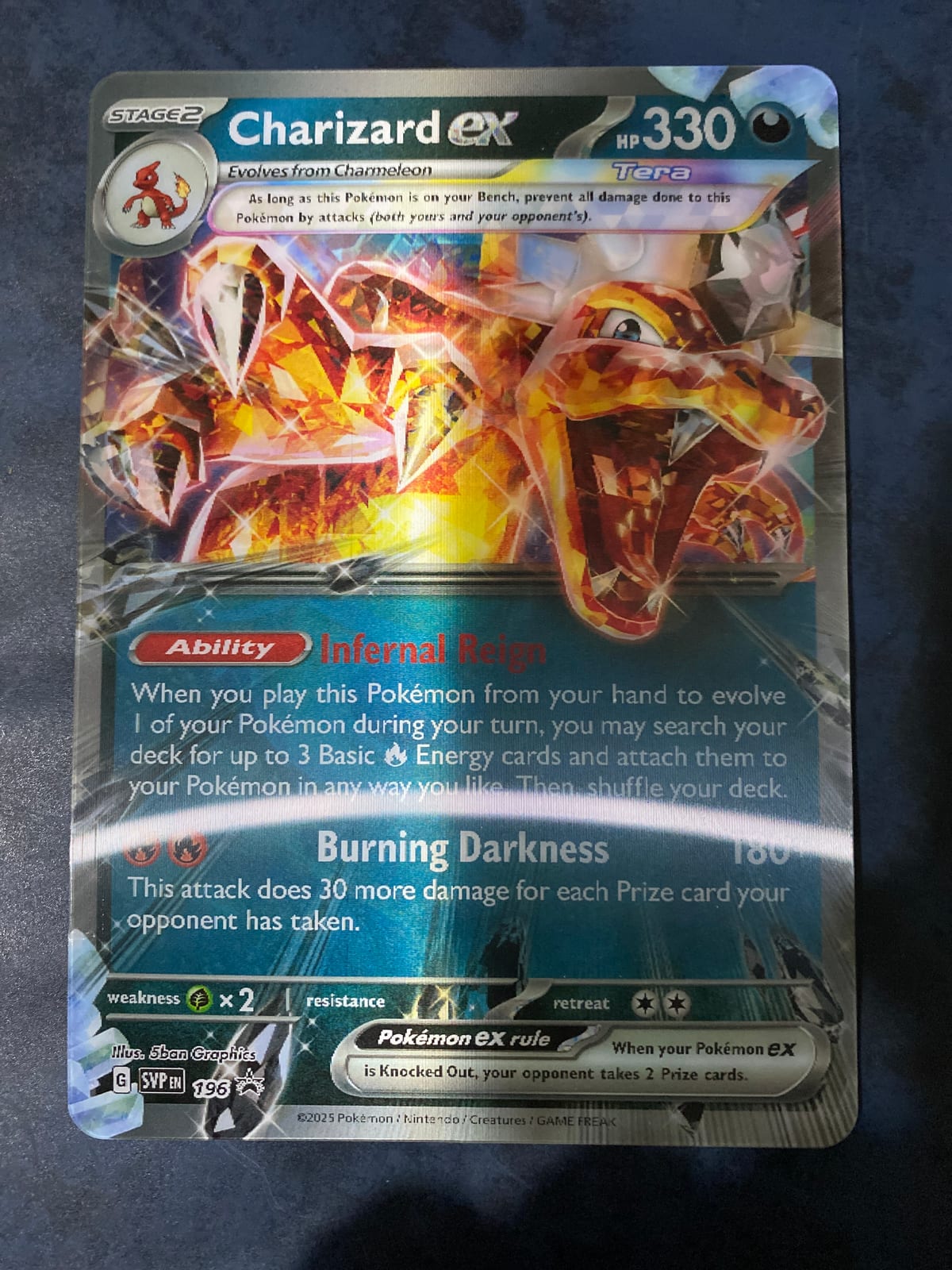 Charizard ex -196 - Jumbo Cards (PR) Holo - TCGmatch Chile