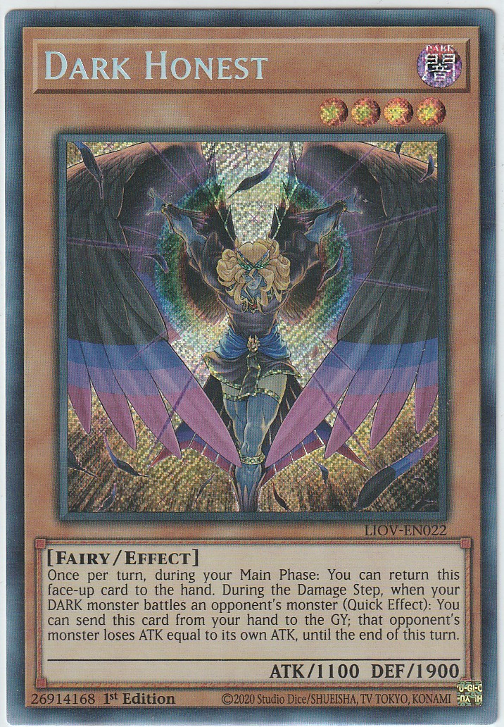 Dark Honest (SeR) (LIOV-EN022)