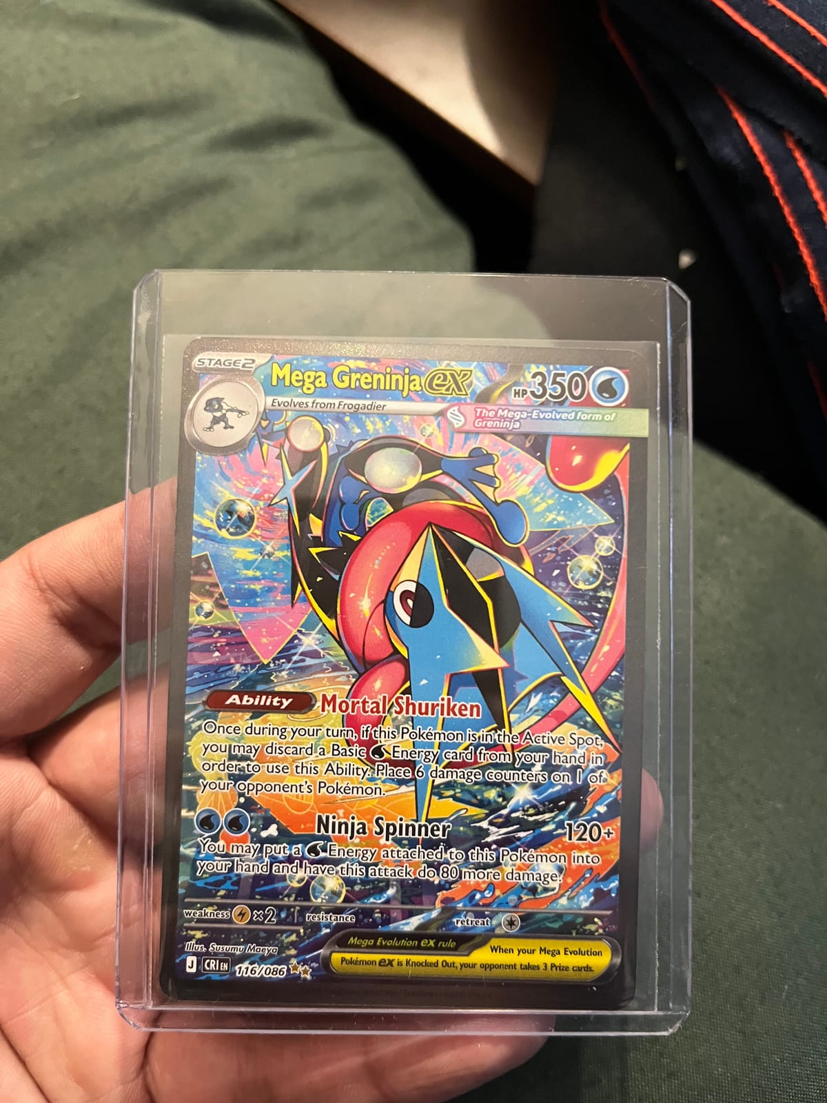 Mega Greninja ex - 116/086 - TCGmatch Chile