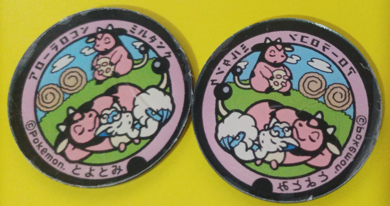 Miltanks y Vulpix de alola - Marcador de habilidad acrílico