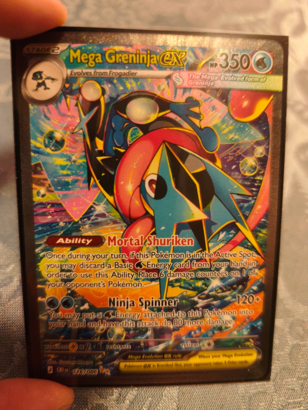 Mega Greninja ex - 116/086 - TCGmatch Chile