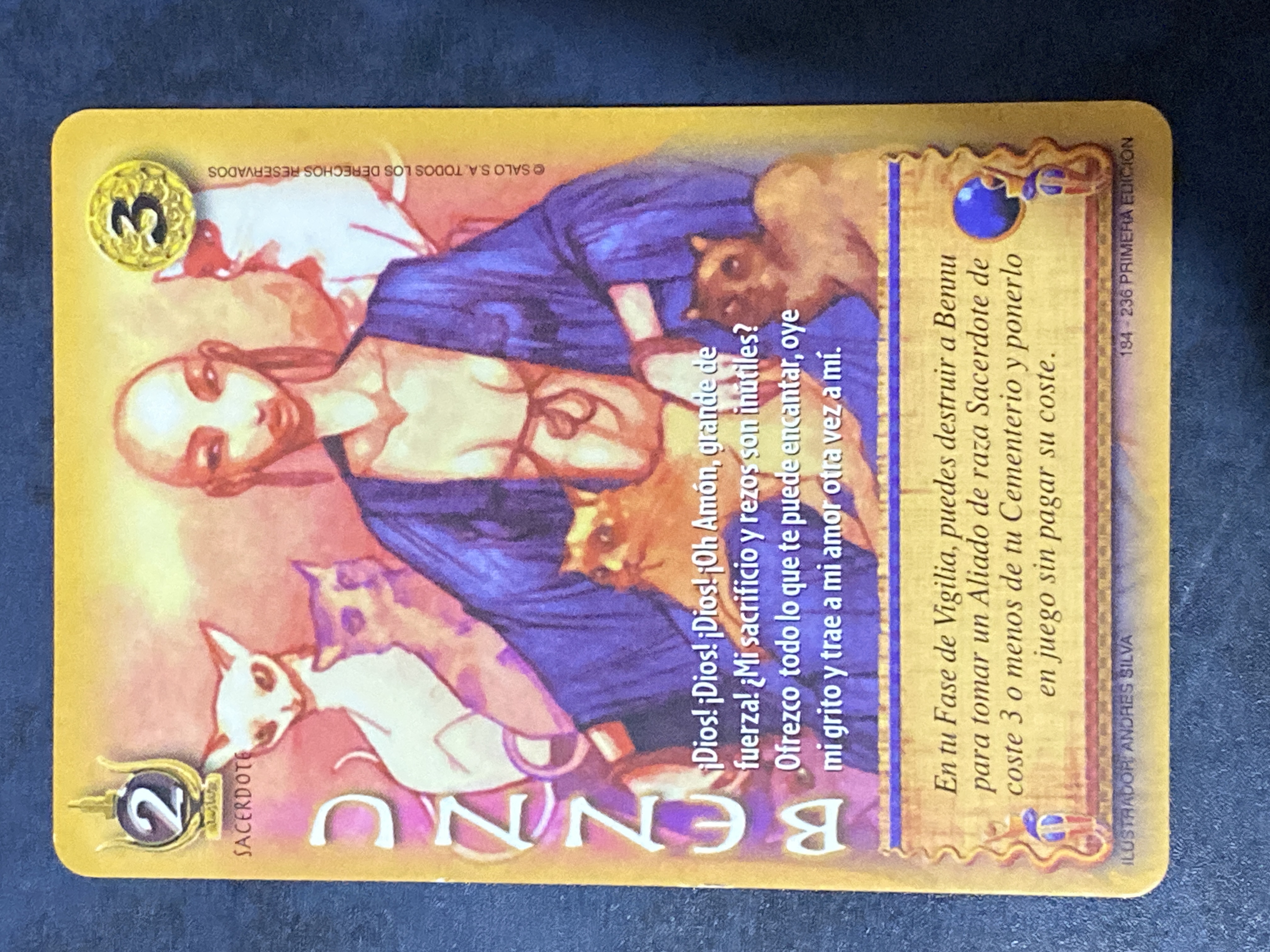 184/236 Bennu - Mitos Y Leyendas - Dominio De RA