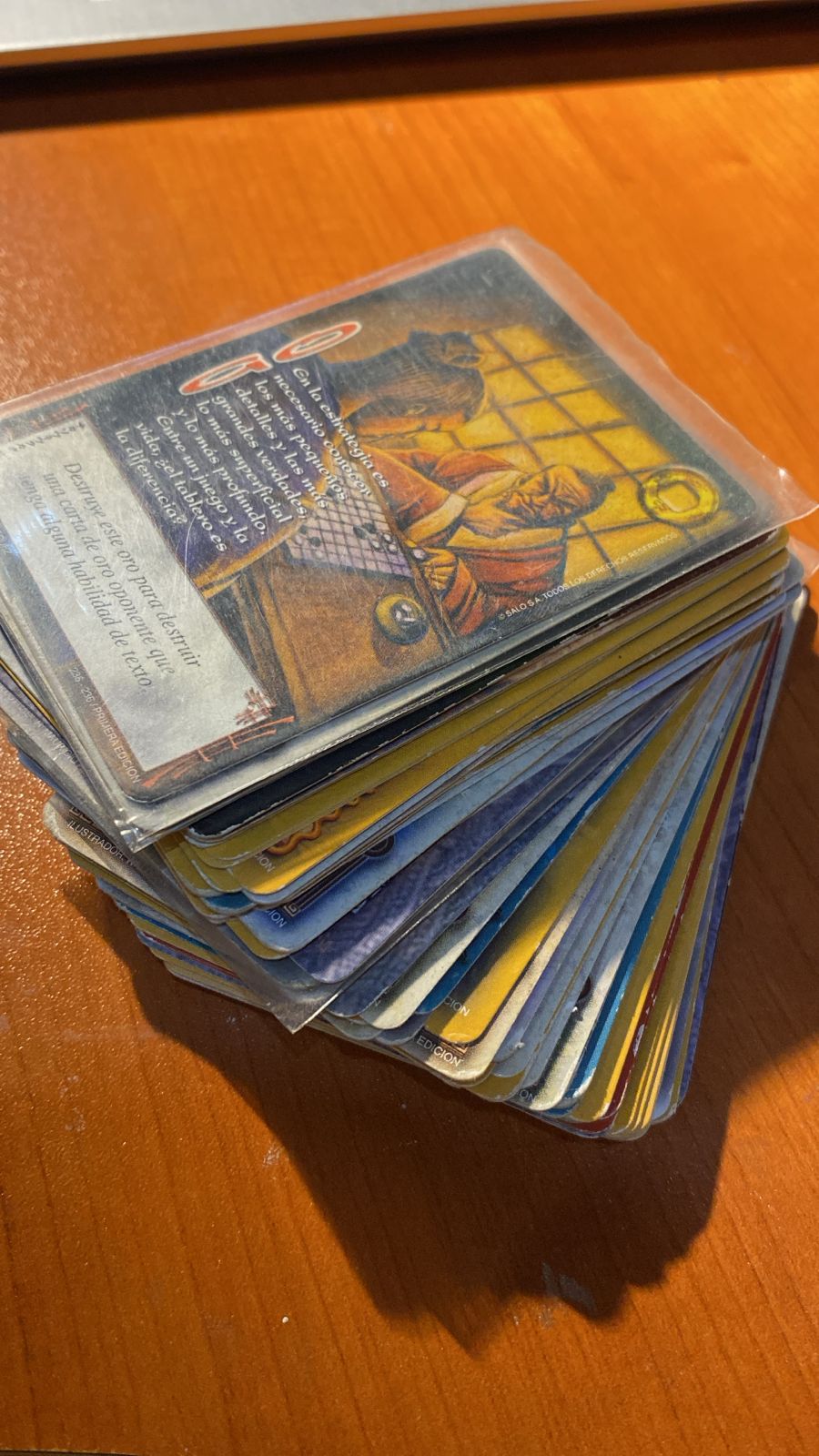 Mazo cartas Mitos y Leyendas Edición Salo 2004