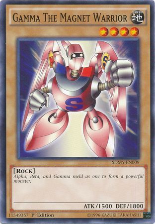 SDMY-EN009 - Gamma The Magnet Warrior - Common 1st Edition