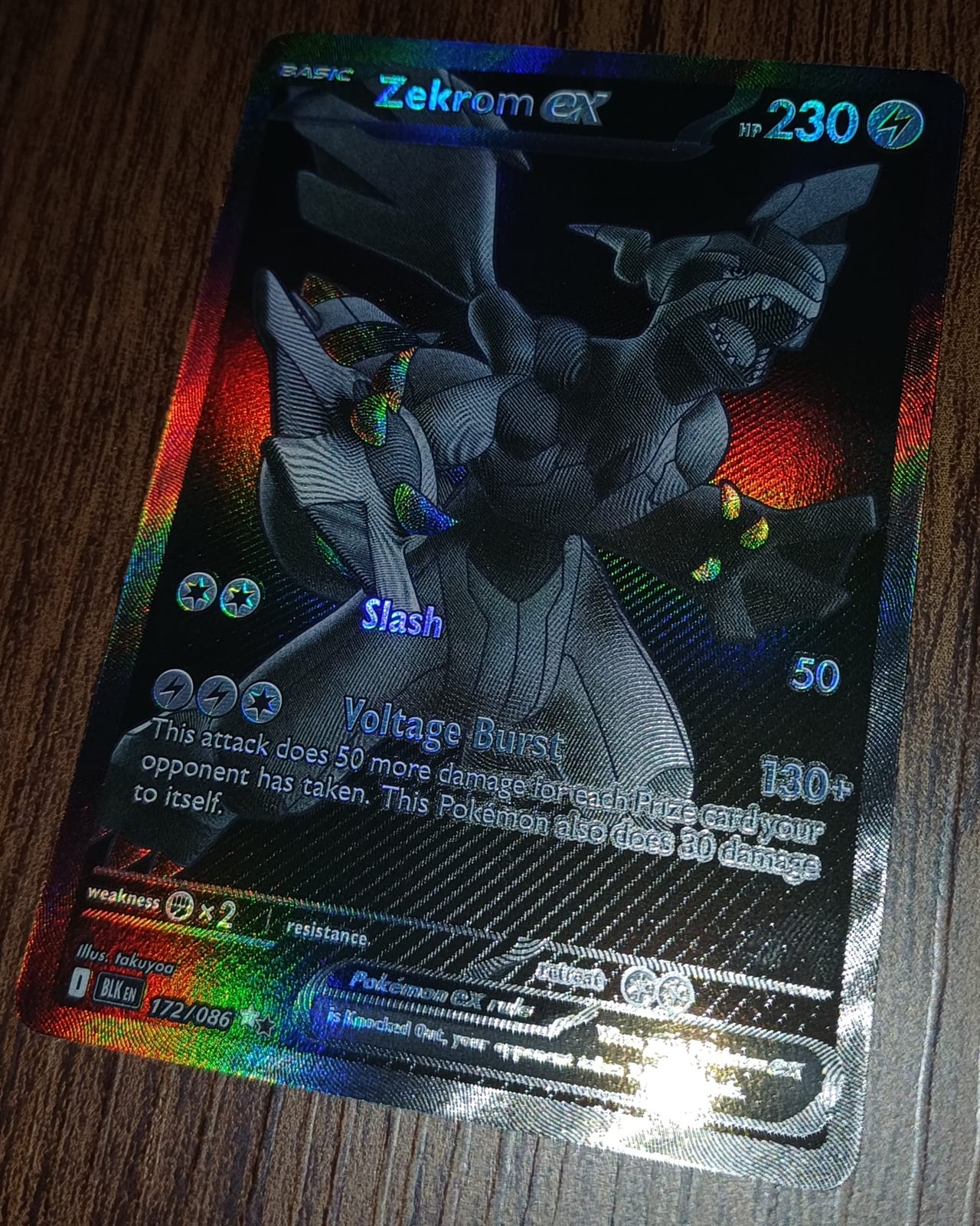 Zekrom ex - 172/086 - TCGmatch Chile