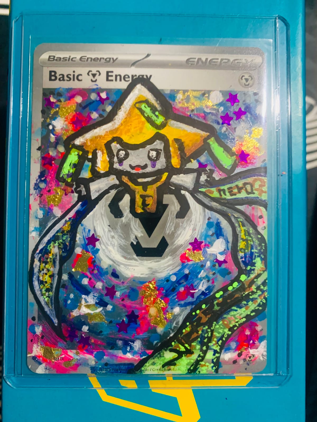 BASIC ENERGY METAL FOIL CUSTOM ART JIRACHI