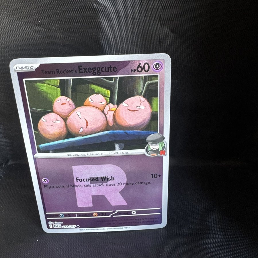 Team Rocket's Exeggcute (Team Rocket Pattern)