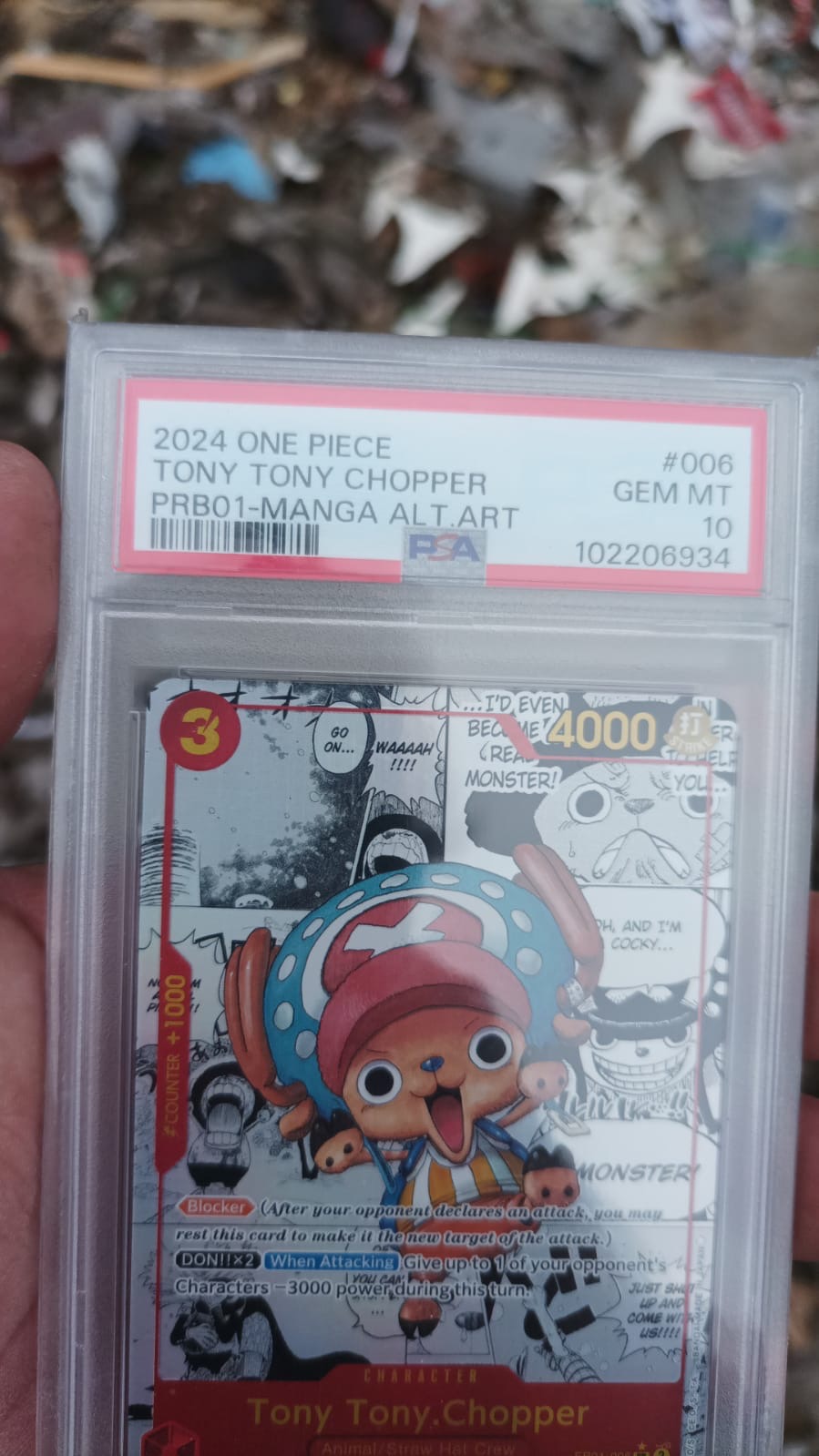 ONE PIECE CHOPPER'S トレーディングカードx3 Tony Tony Chopper - TCGmatch Chile
