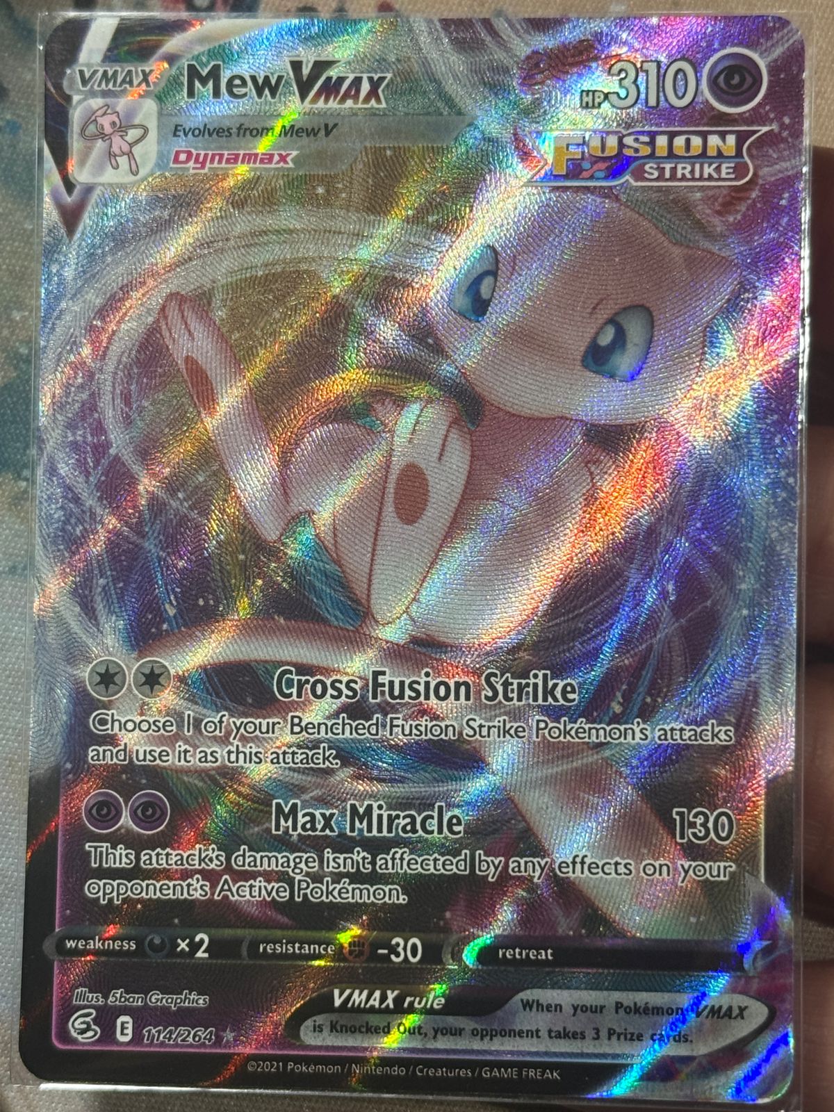 Mew VMAX ポケモンカード 310HP Mew VMAX - TCGmatch Chile