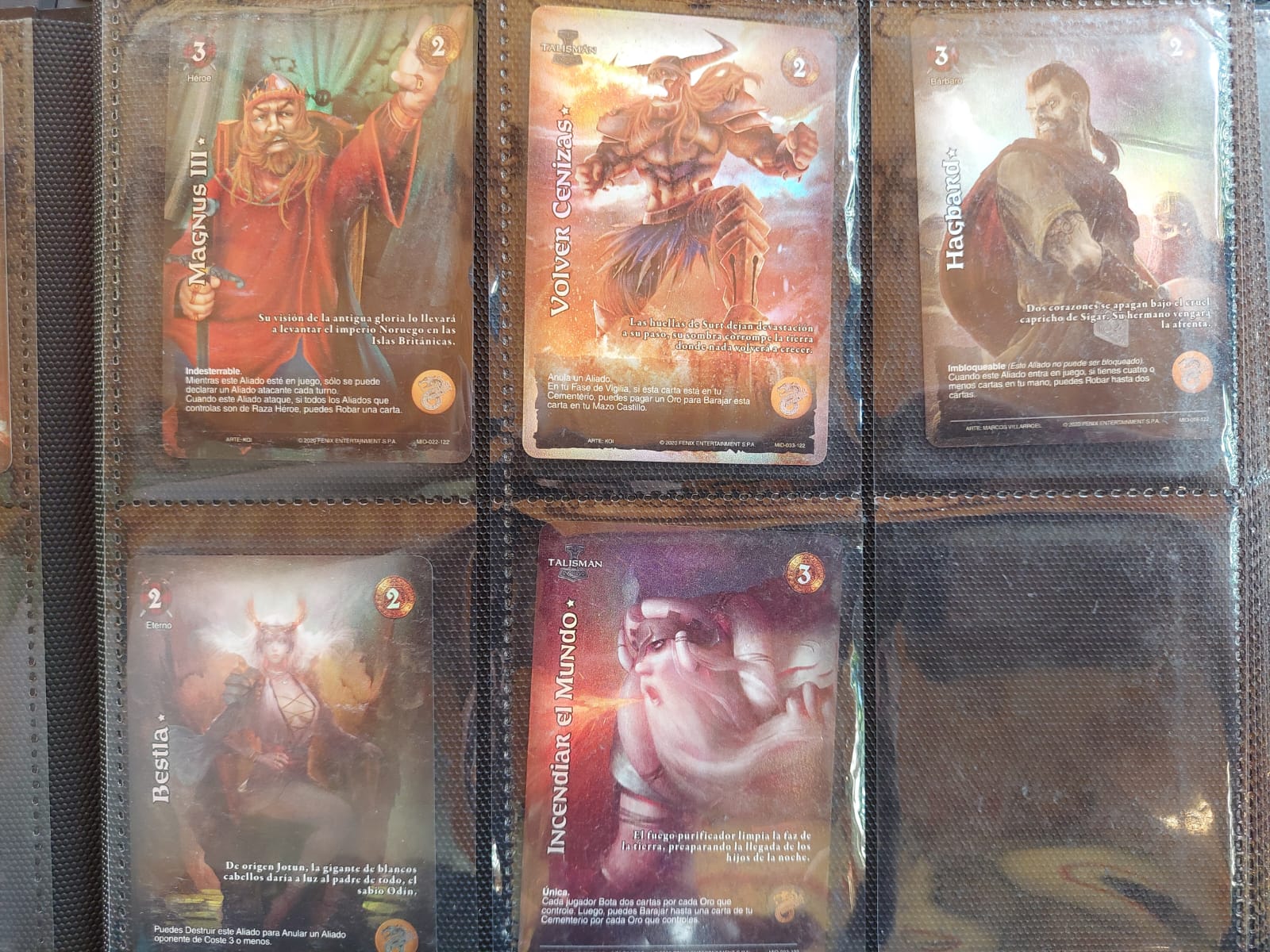 Pack Cartas Estrella Colección Midgard