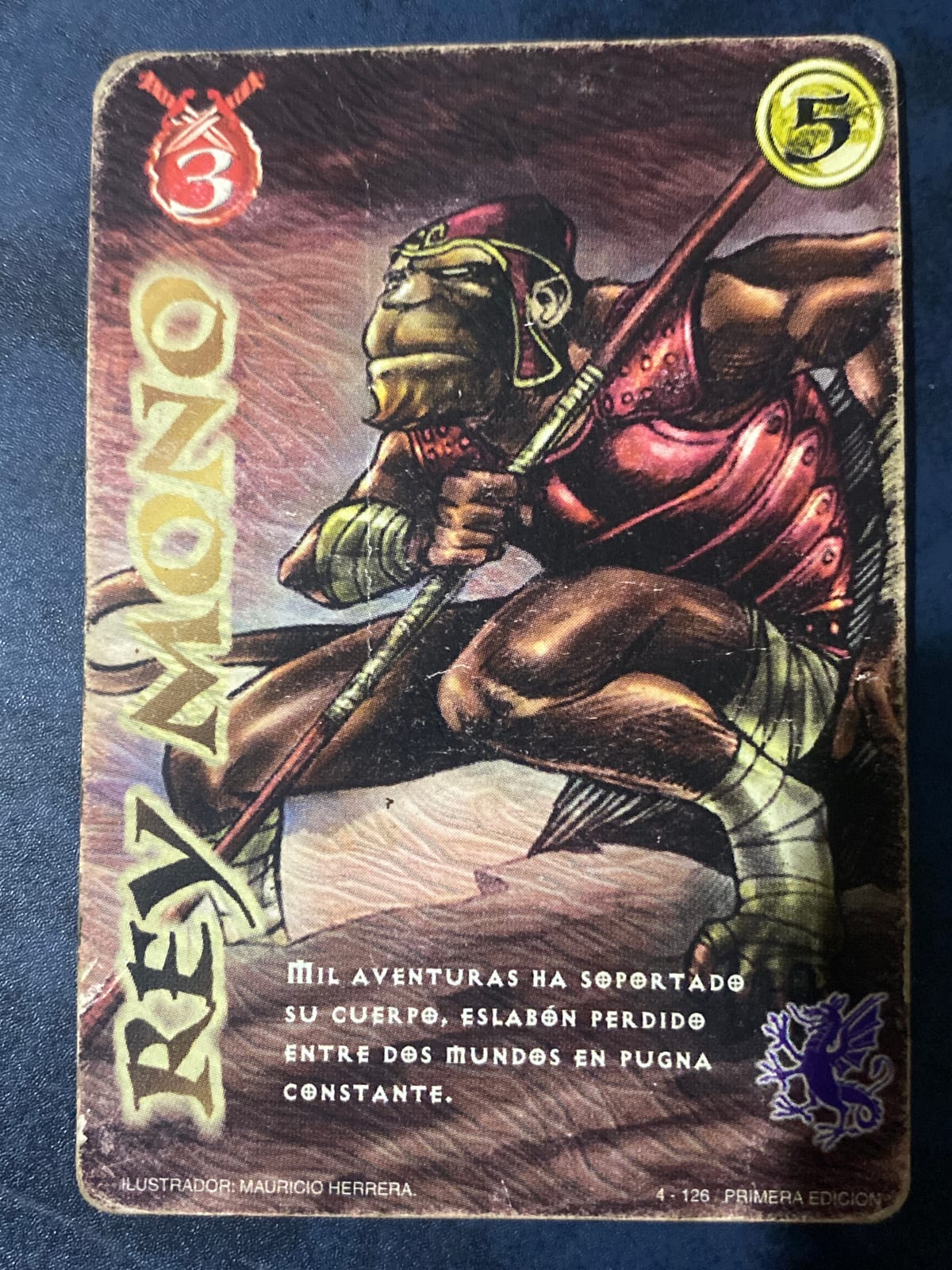 4/126 Rey Mono - Mitos Y Leyendas - El Reto - TCGmatch Chile