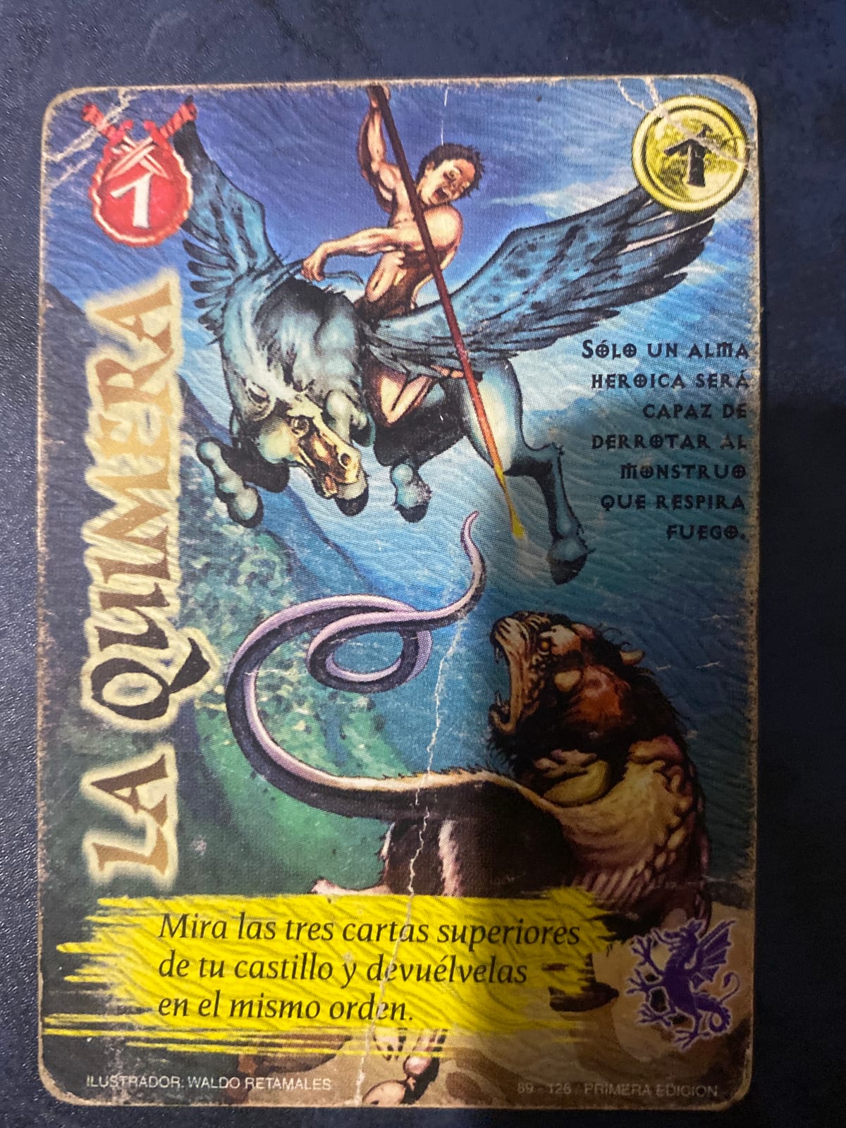 89/126 La Quimera - Mitos Y Leyendas - El Reto - TCGmatch Chile