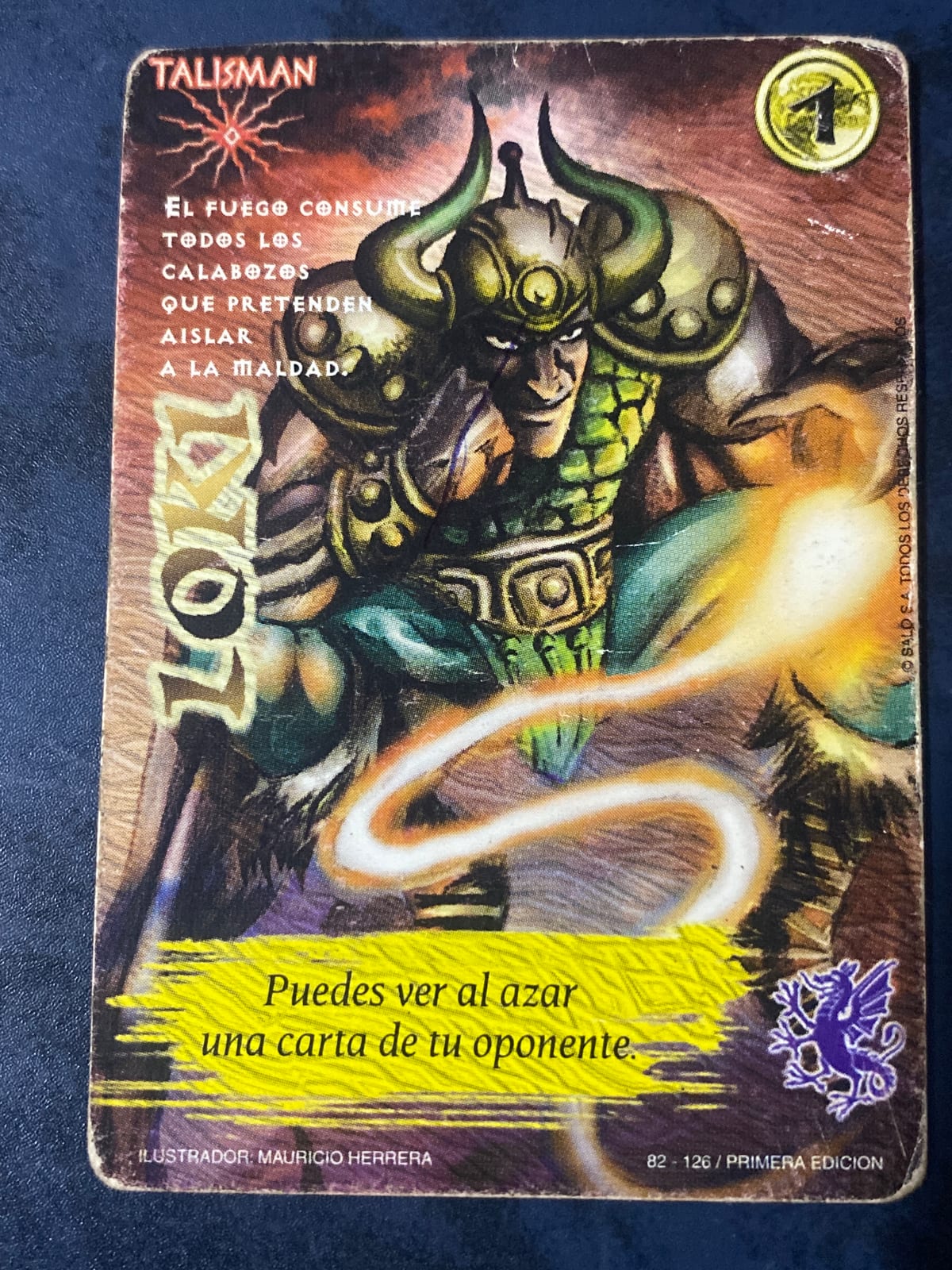 82/126 Loki - Mitos Y Leyendas - El Reto - TCGmatch Chile
