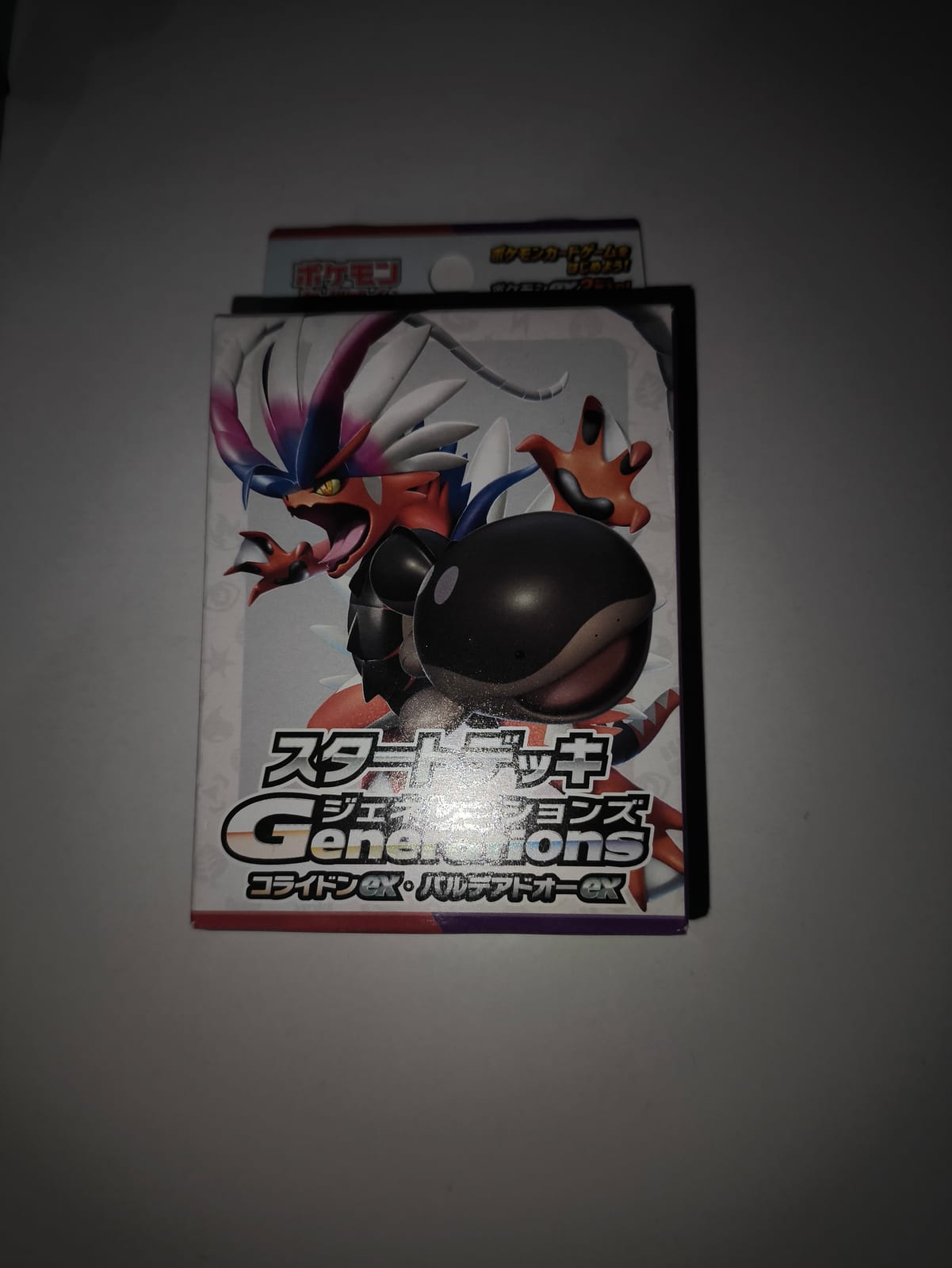 Generaciones Start Deck Koraidon ex y Paldean Clodsire ex