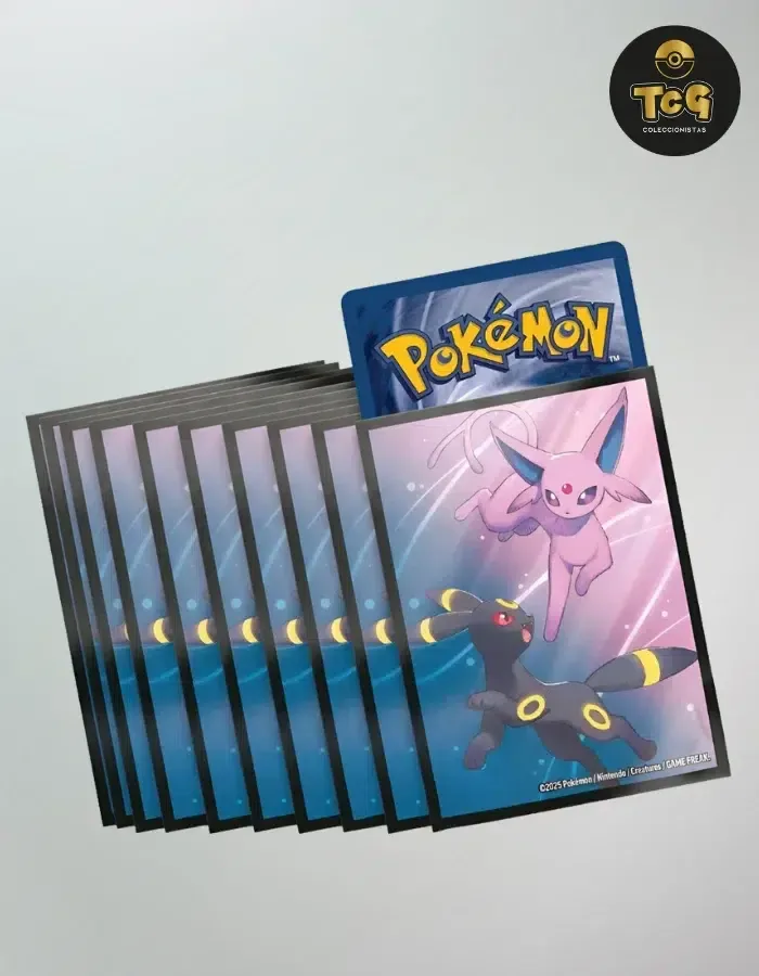 Pokemon TCG Prismatic Evolutions Premium Figure Collection Card Fundas/Sleeves (65-Pack) – Pokemon International Card Sleeves