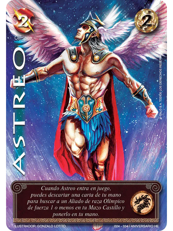 Astreo ANIVERSARIO HE 024/334