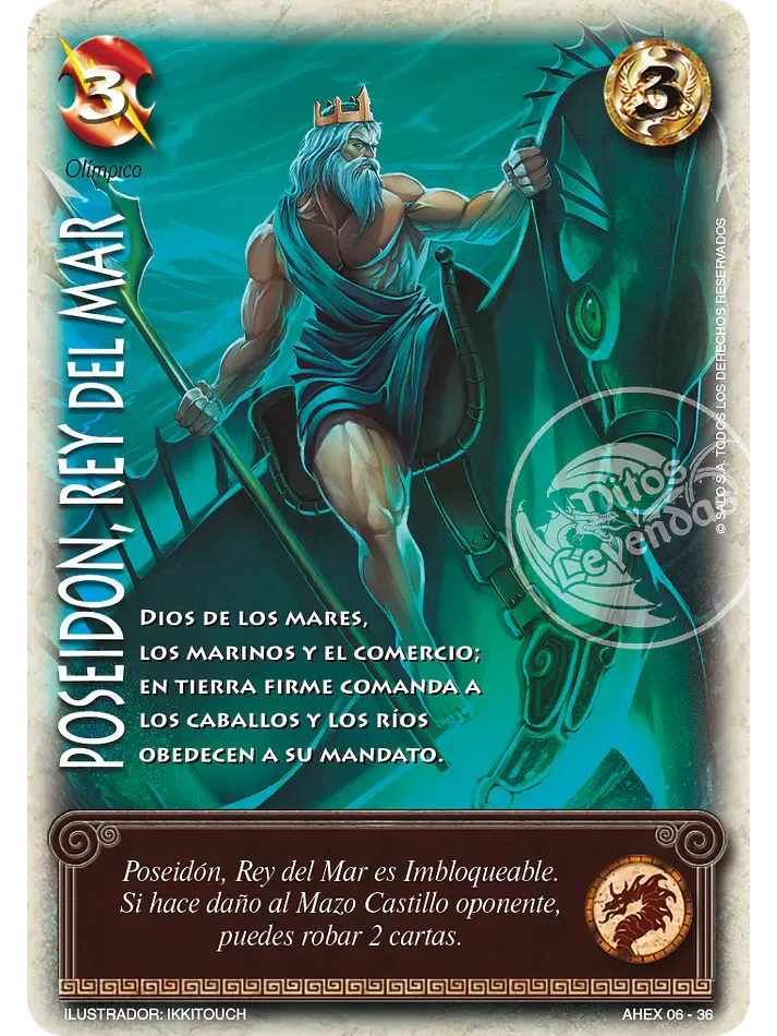 Poseidón, Rey del Mar AHEX 06/36