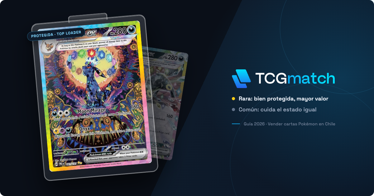 Cómo vender cartas Pokémon en Chile: guía completa 2026