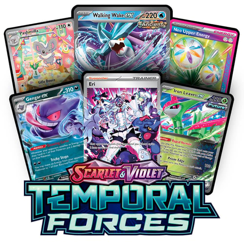 Scarlet & Violet - Temporal Forces - Pokémon TCG Live Codes